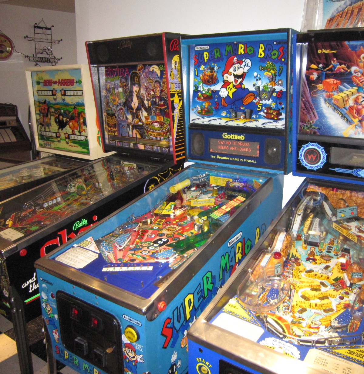 super mario bros pinball machine for sale