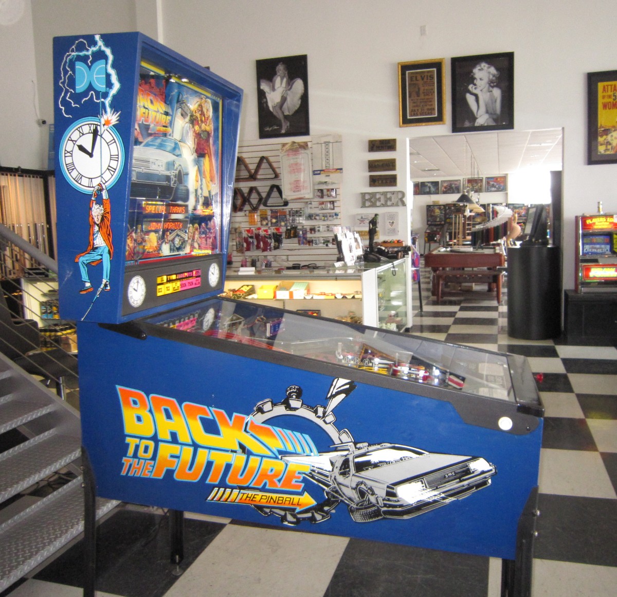 back to the future pinball parts