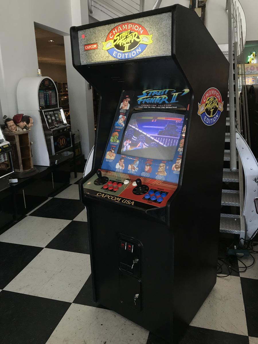 street fighter 2 arcade game