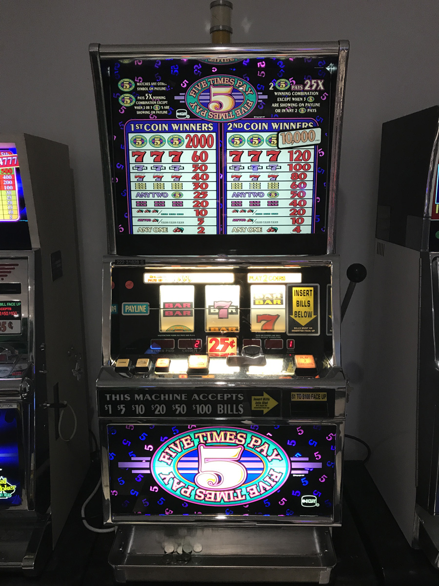 Play 5 times slot machine