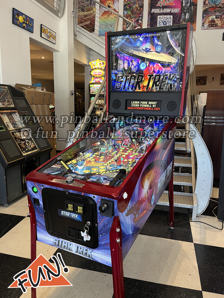 Buy Star Trek Pinball Machine - Pinball Machines for Sale - Premium  Pinballs LLC