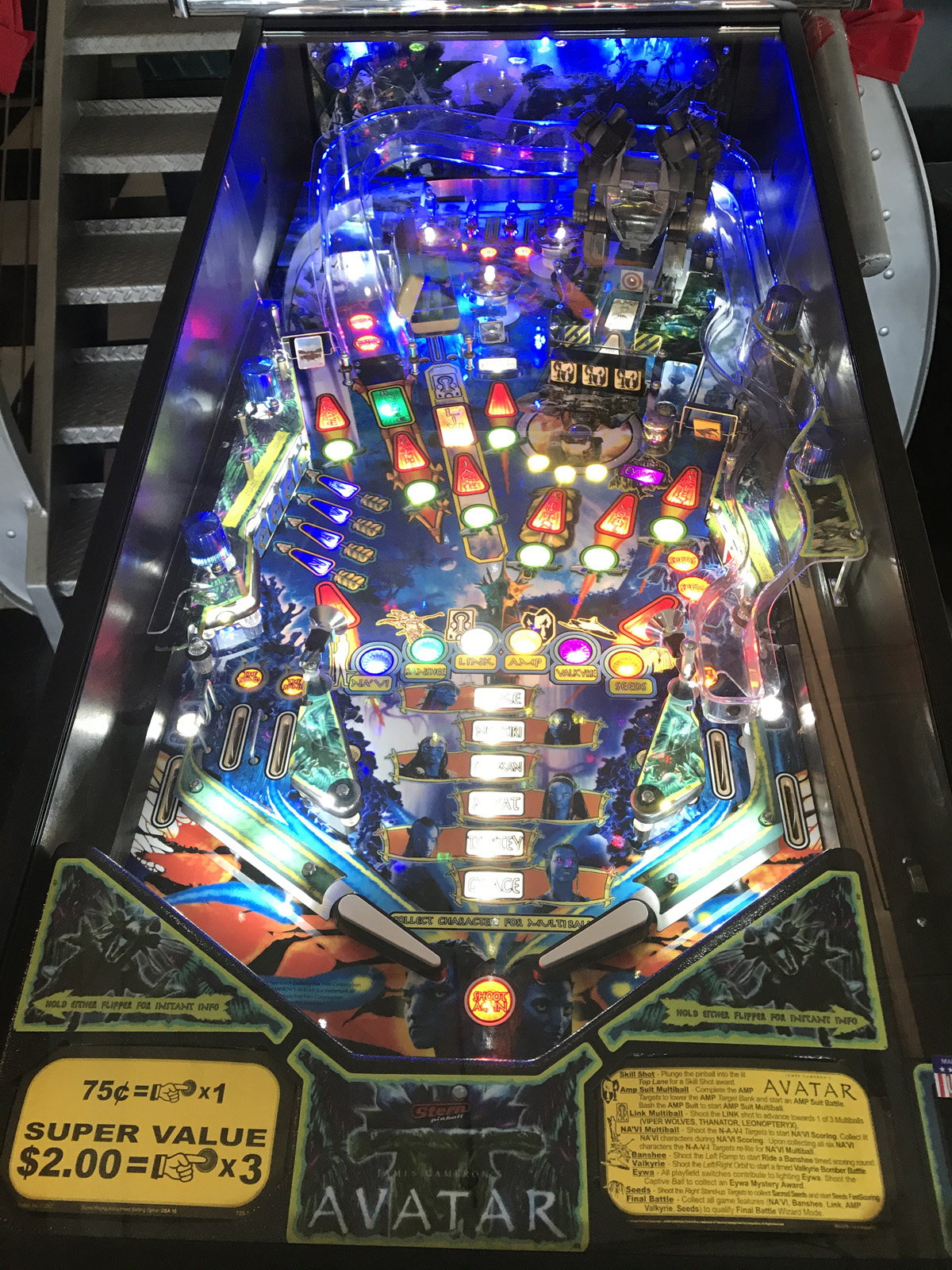 Avatar Pinball Machine * | Fun!