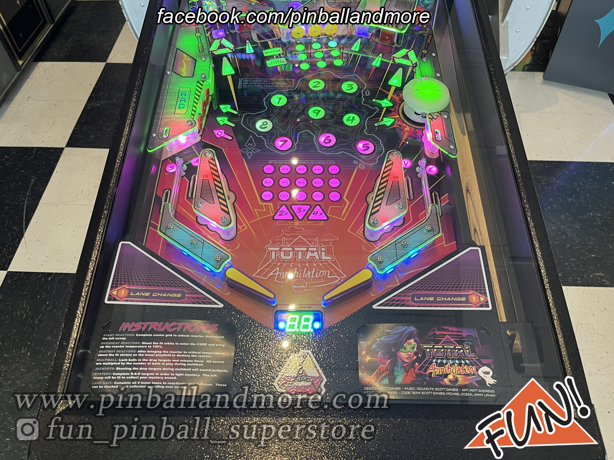 Total Nuclear Annihilation (Collectors Edition #199) Pinball Machine ...