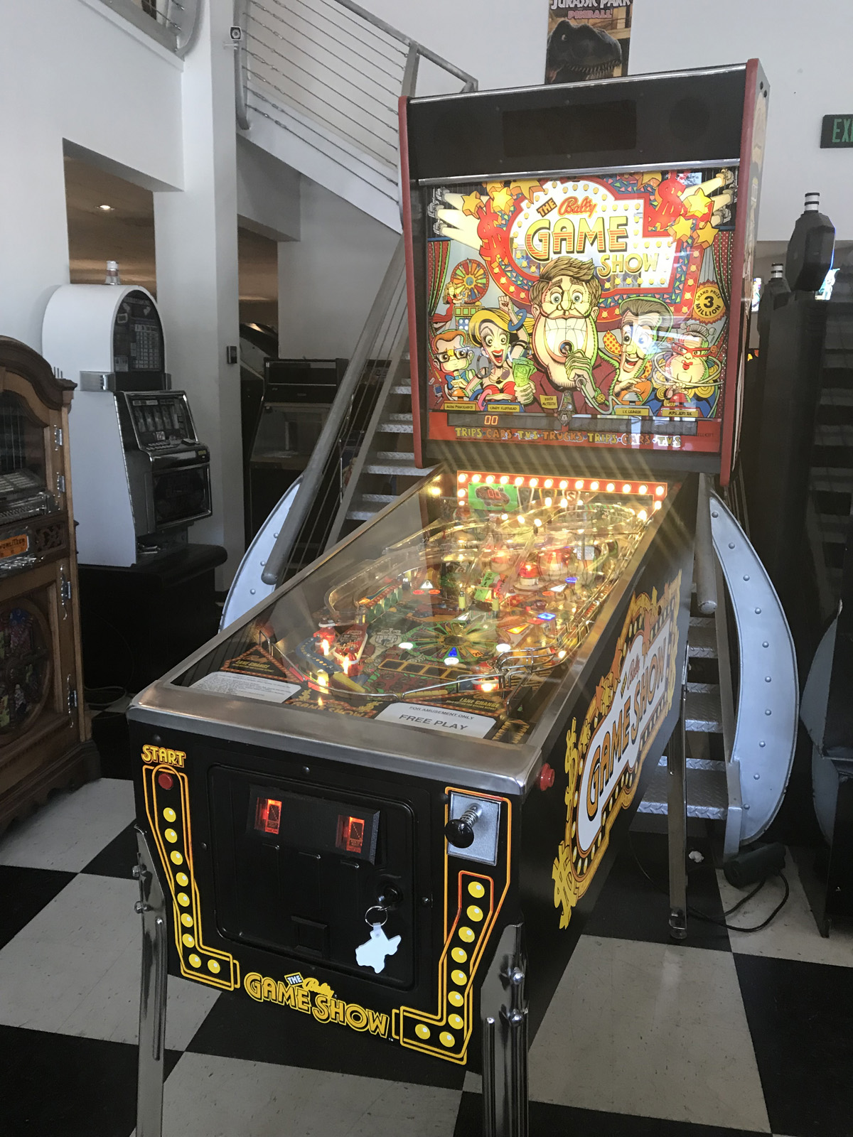 the bally game show pinball machine