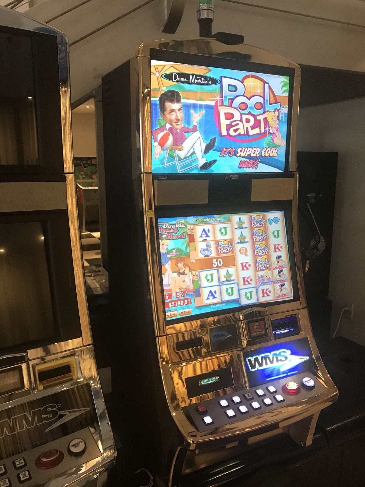 Dean Martin’s Pool Party Video Slot Machine * Fun!