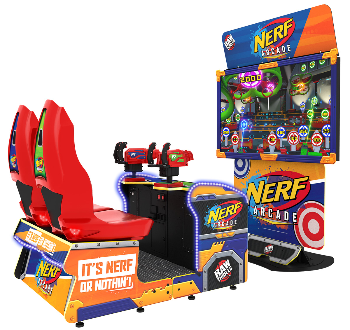 Nerf Arcade Game Fun!
