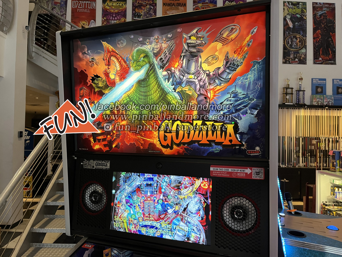 Godzilla (Limited Edition #38) Pinball Machine * | Fun!